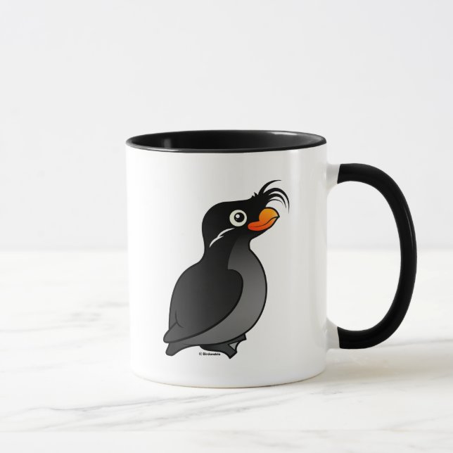 Crested Auklet Mug (Right)