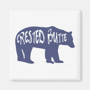 Crested Butte Colorado Bear Magnet