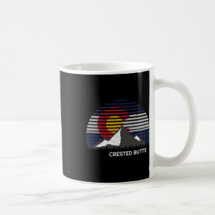 Crested Butte Colorado Flag Coffee Mug