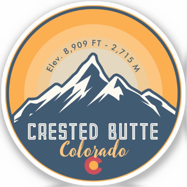 Crested Butte Colorado Mountains Hiking Sunset (Front)