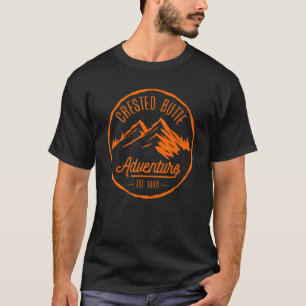 Crested Butte Colorado mountains rivers forest T-Shirt