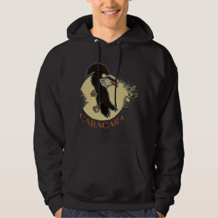 Crested caracara birds biologist ornithologist bir hoodie