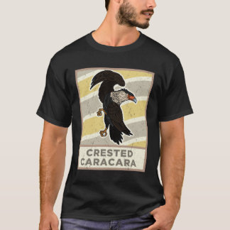 Crested caracara birds biologist ornithologist bir T-Shirt
