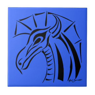 Crested Dragon Tile