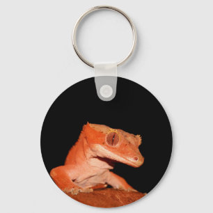 crested gecko keychain
