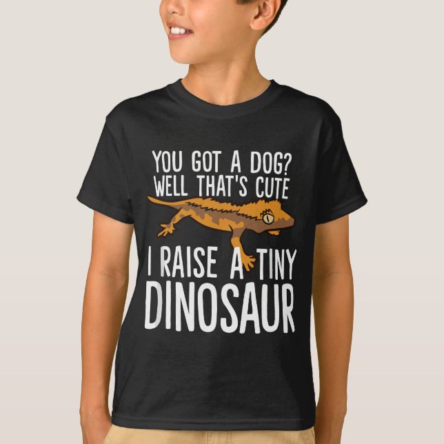 Crested Gecko Owner Crested Gecko Pet Crested Geck T-Shirt (Front)