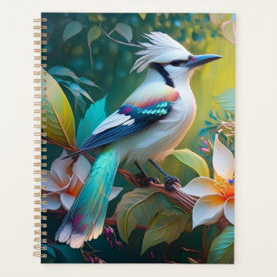 Crested Teal Winged Jay Planner