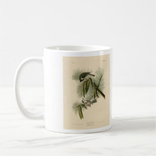 Crested (Tufted) Titmouse Audubon Birds of America Coffee Mug