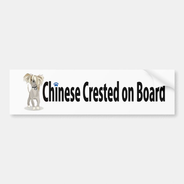 Crestedcrazy bumper sticker (Front)