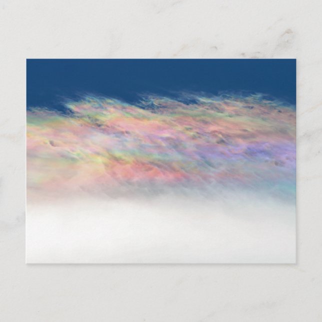 Cresting Wave Cloud Postcard (Front)