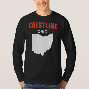 Crestline Ohio USA State America Travel Ohioan T-Shirt