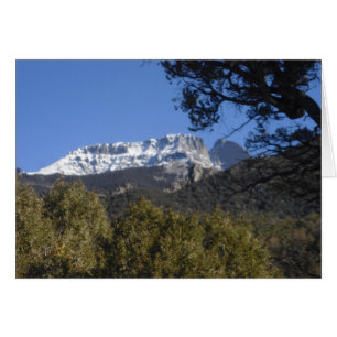 Crestone Mountain Colorado Card