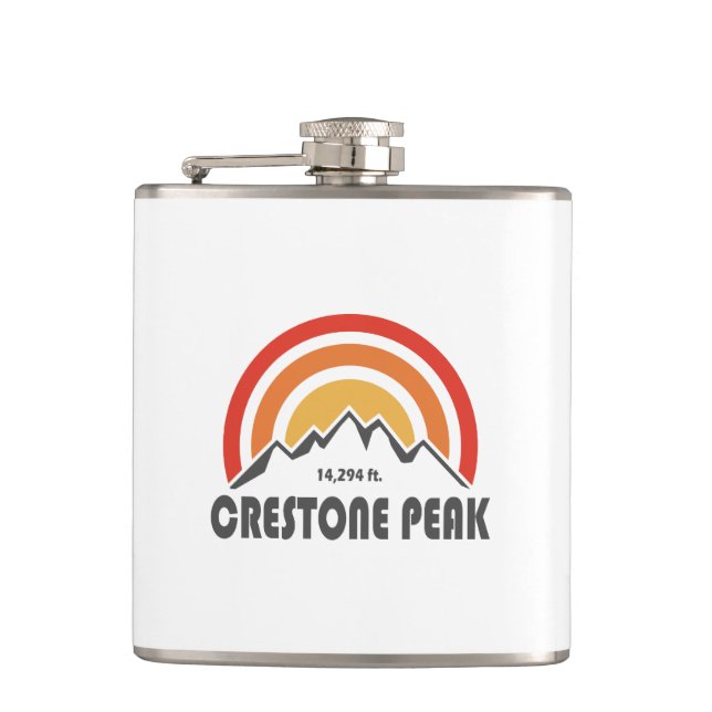 Crestone Peak Hip Flask (Front)