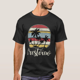 Crestview Florida Beach Vacation Trip Tropical Ret T-Shirt