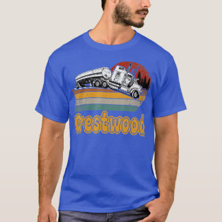 Crestwood Kentucky KY Tourism Semi Stuck on Railro T-Shirt