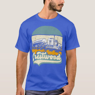 Crestwood Kentucky KY Tourism Semi Stuck on T-Shirt