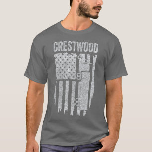 Crestwood Kentucky KY Tourism Semi Stuck on T-Shirt