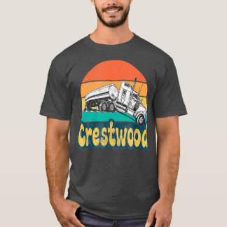 Crestwood Kentucky KY Tourism Semi Stuck on T-Shirt