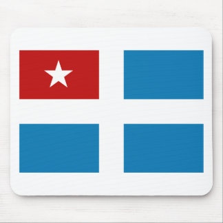 Cretan State Flag Mouse Pad