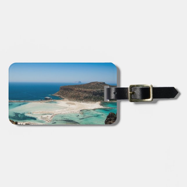 Crete 3 luggage tag (Front Horizontal)