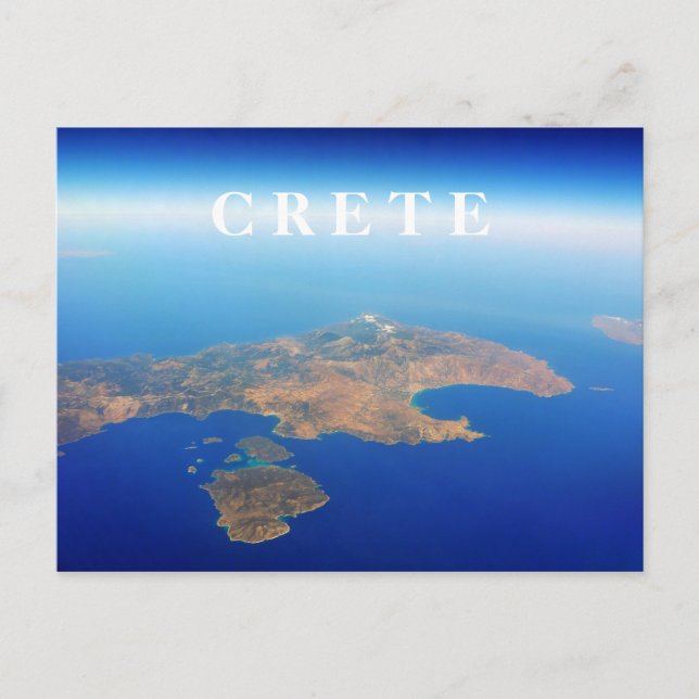 Crete Aerial View Postcard (Front)