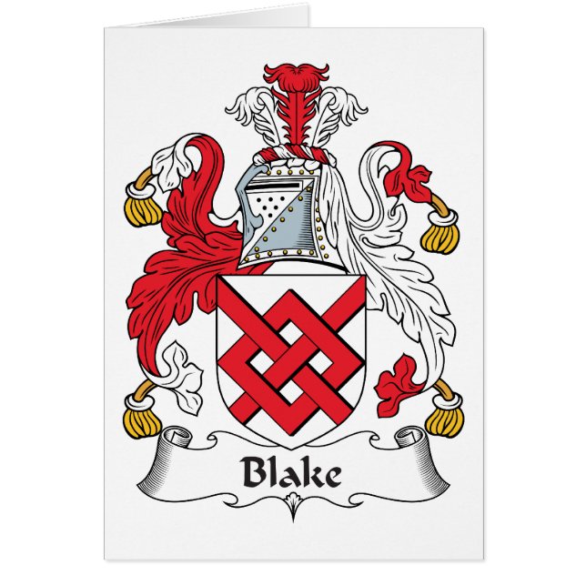 Crête de famille de Blake (Devant)