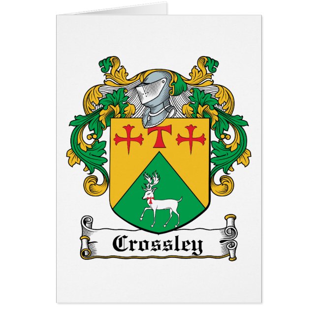 Crête de famille de Crossley (Devant)