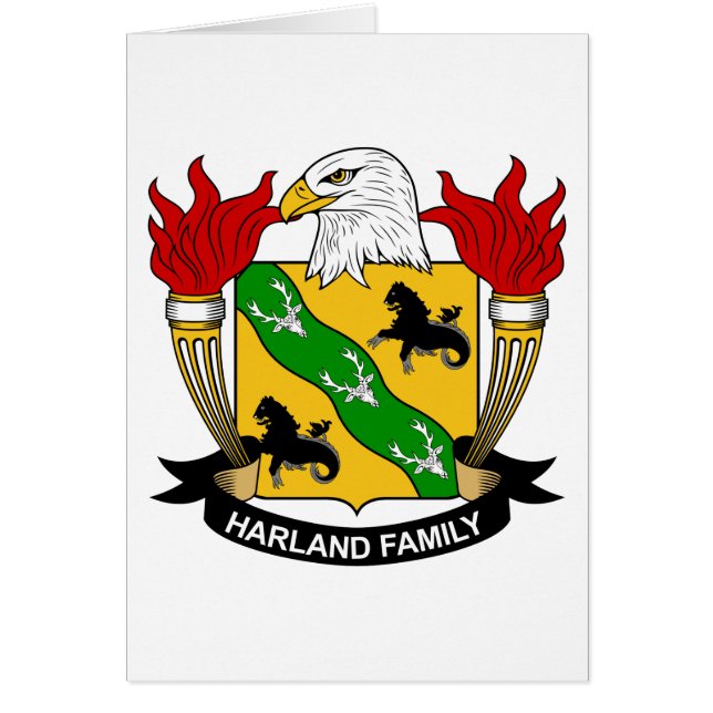 Crête de famille de Harland (Devant)