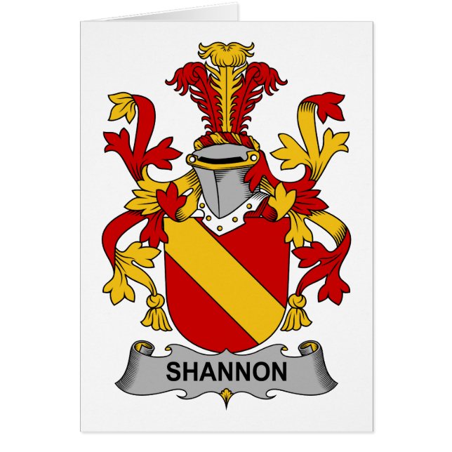 Crête de famille de Shannon (Devant)