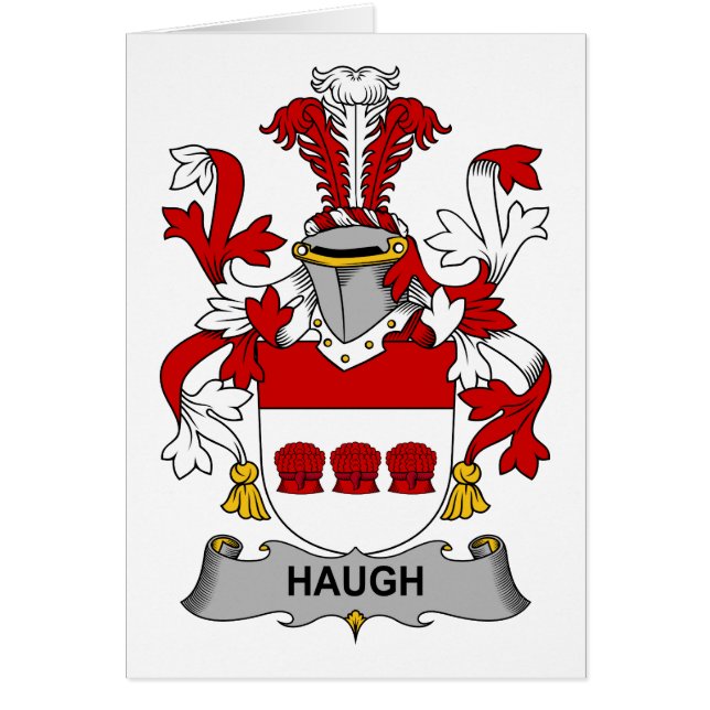 Crête de famille Haugh (Devant)