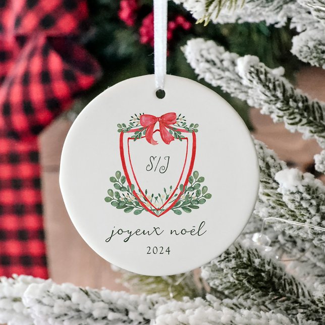 Crête de Noël lunatique et photo | Joyeux Noël (Créateur téléchargé)
