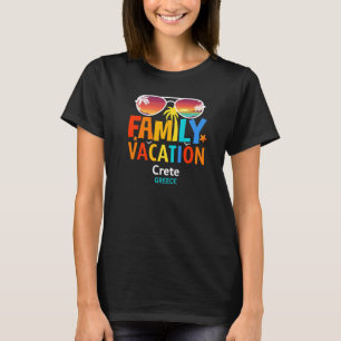 Crete Family Vacation Most Beautiful Islands T-Shirt