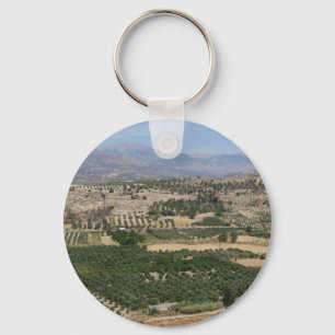 Crete Landscape Keychain