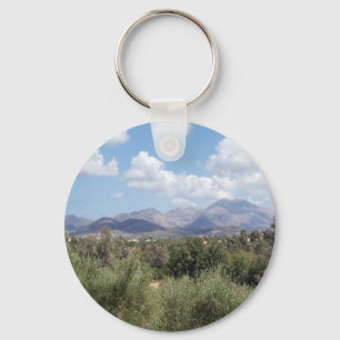 Crete Mountain Keychain