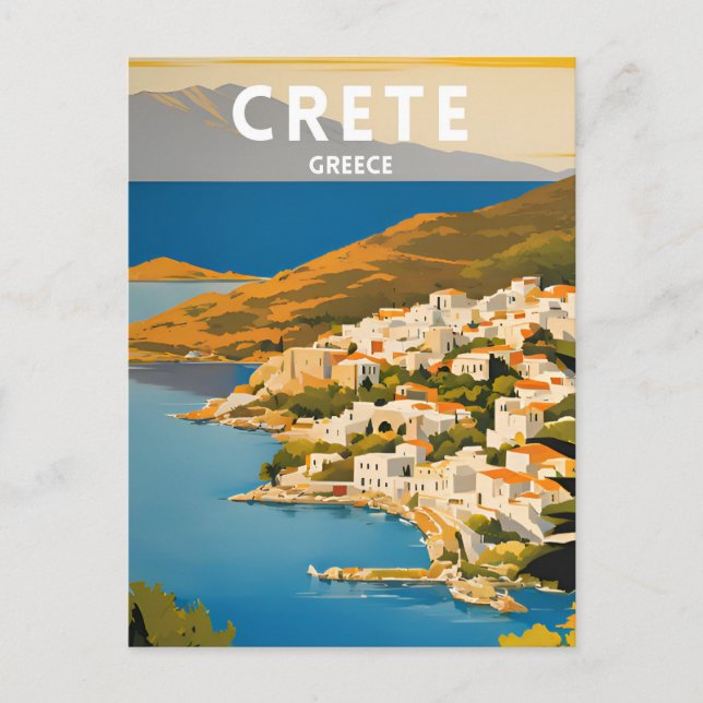 Crete Postcard (Front)