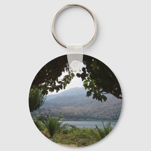 Crete View Keychain (Front)