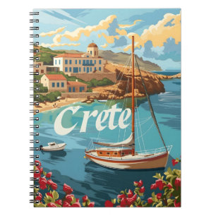 Crete Vintage Notebook