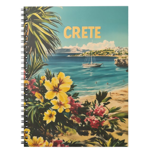 Crete vintage notebook (Front)