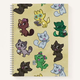 Créu Cats Sketchbook or Notebook