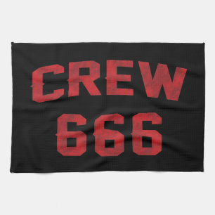 Crew 666 kitchen towel