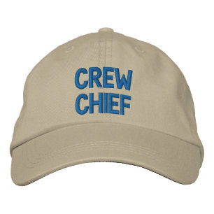 CREW CHIEF Embroidered Hat 09101218