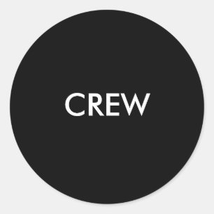 CREW CLASSIC ROUND STICKER