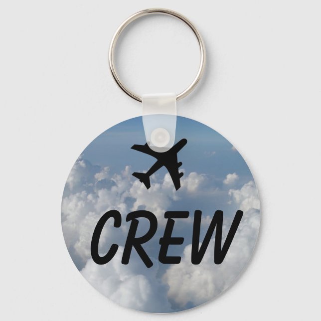 Crew Clouds Keychain (Front)