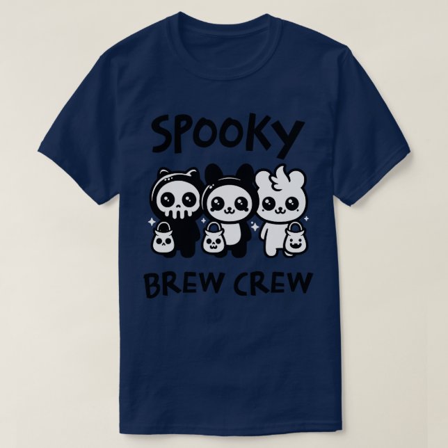 Crew éffrayant TShirt (Design devant)
