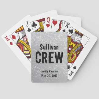 CREW | Group or Family Name | Family Reunion Playing Cards