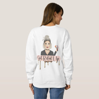 Crew neck full front logo sweatshirt