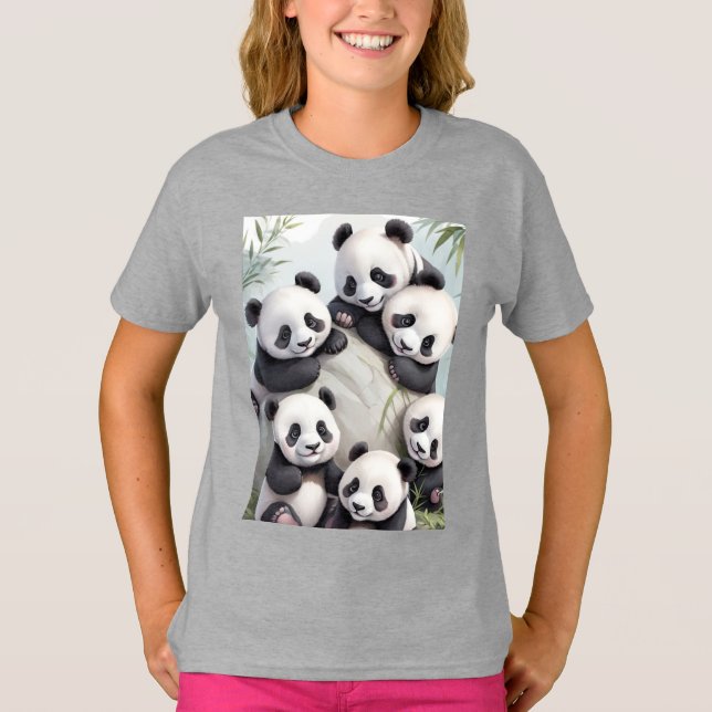 Crew Panda T-Shirt (Front)