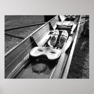 Crew Shell Bow Seat Poster
