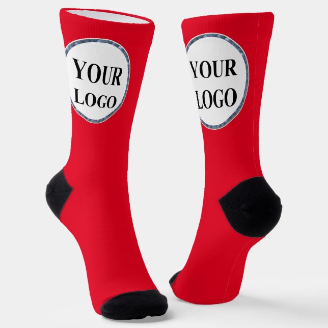 Crew Socks Add Logo Personalized For Men Best Idea (Angled)