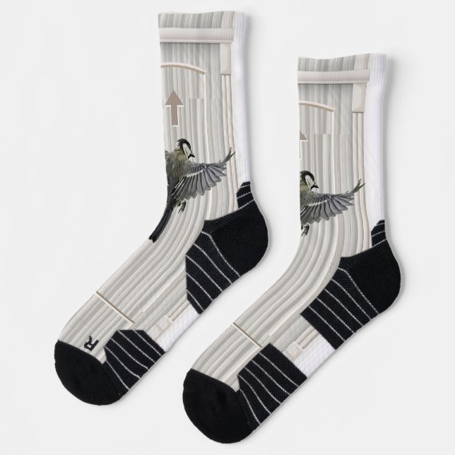 Crew Socks Eagle Nature (Left)